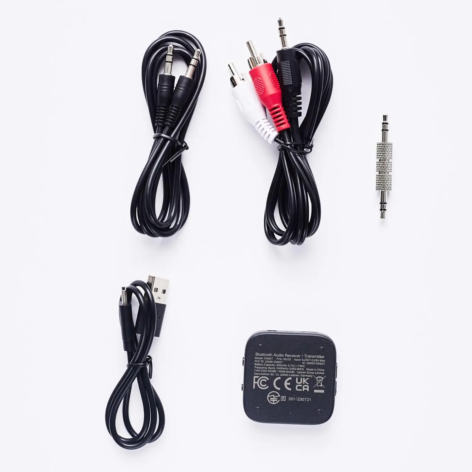 UGREEN Bluetooth 5.2 Transmitter Receiver TV Dual Pair AirPods Earbuds Speaker Headphone Adapter Airplane PC MP3 Gym (35223) - Image 7