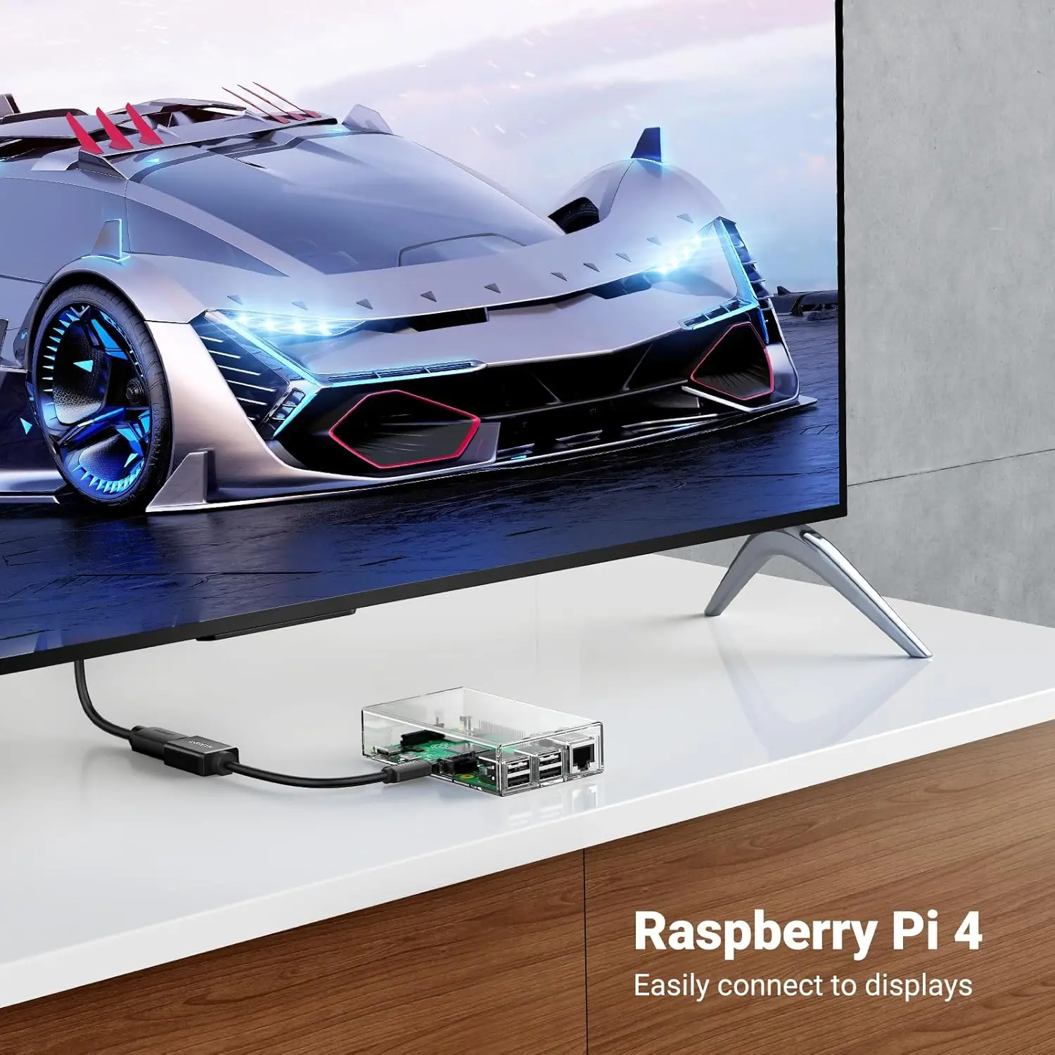 UGREEN Micro HDMI to HDMI Cable Type D Male to Type A Female Adapter 4K 3D GoPro Hero 5 Raspberry Pi 4 20134 - Image 5