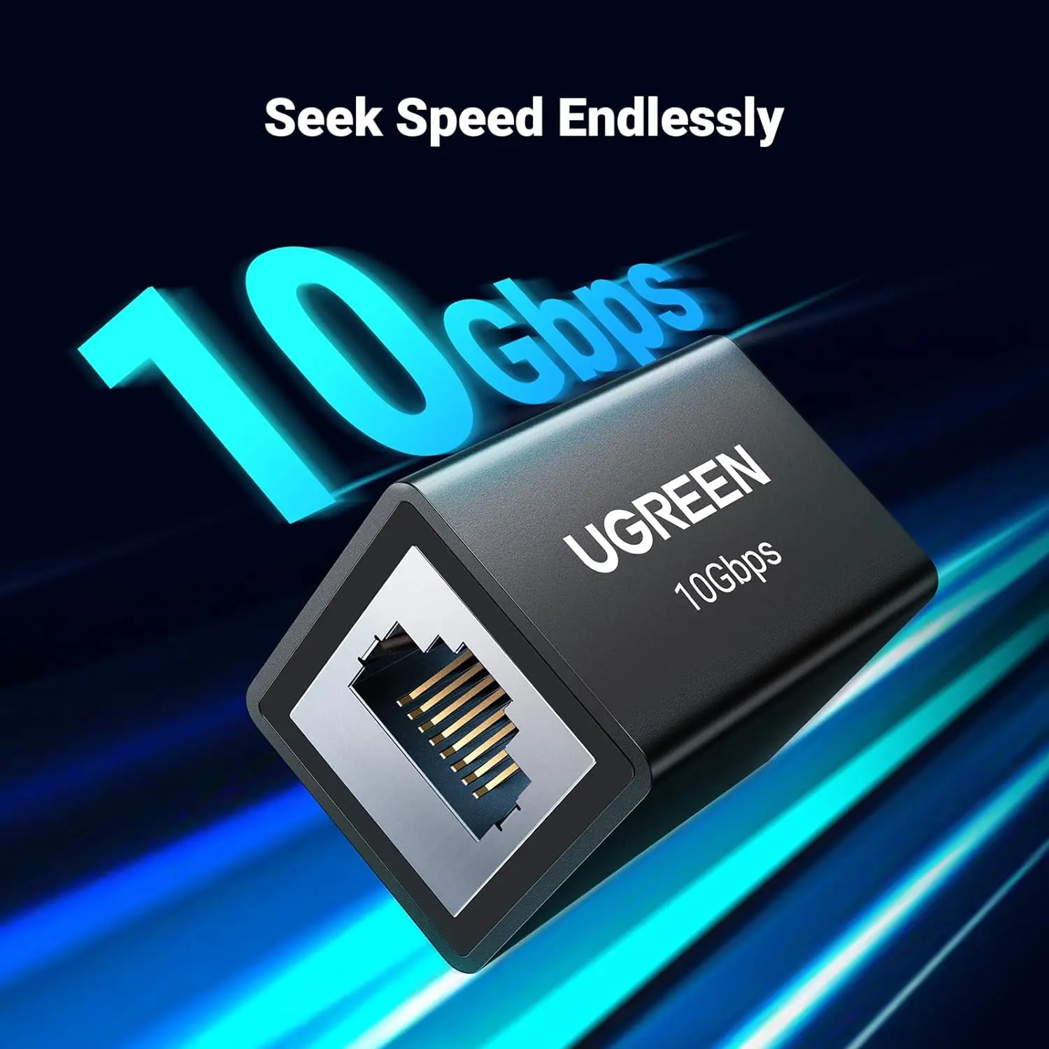 UGREEN RJ45 Coupler 10Gbps Ethernet Extender Cat8 Cat7 Cat6 Cat5 Cable 328ft Long Distance Aluminum Alloy Shell 25964 - Image 7