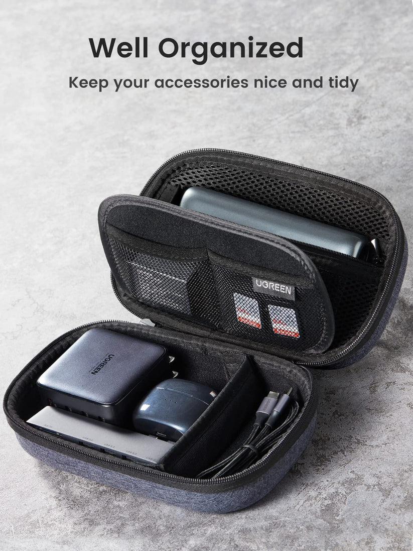 UGREEN Universal Electronic Accessories Travel Case | Cable Organizer, Portable Carrying Pouch (50903) - Image 5