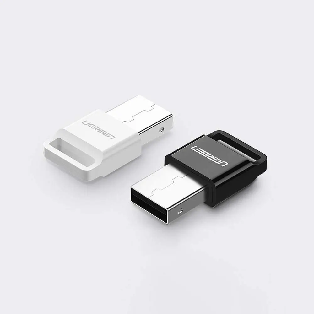 UGREEN USB Bluetooth 4.0 Adapter Dongle Receiver PC Windows 10/8.1/8/7/XP Desktop Laptop Mouse Keyboard Headsets Speakers 30524 - Image 3